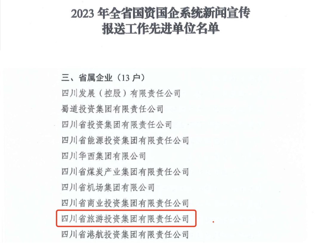 省BG大游集团获评2023年全省国资国企系统新闻宣传报送事情先进单位